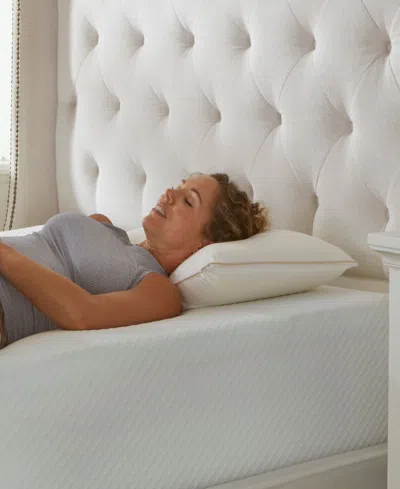 La-z-boy Hybrid Bliss Memory Foam Pillow, Standard In White