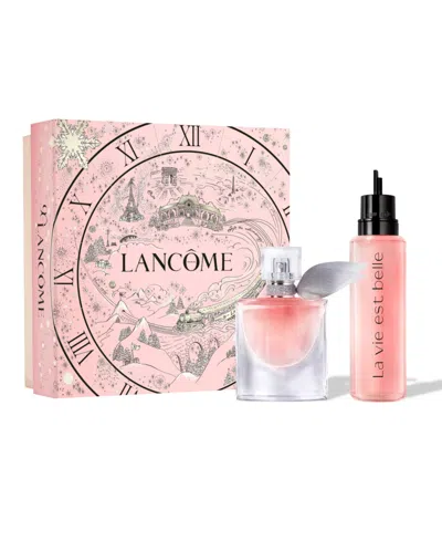 Lancôme La Vie Est Belle Eau De Parfum & Refill Limited Edition Gift Set ($232 Value) In Transparent