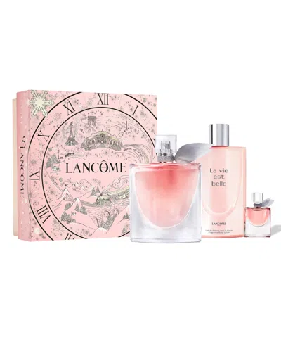 Lancôme La Vie Est Belle Limited Edition Fragrance & Body Lotion Holiday Gift Set ($238 Value) In Transparent