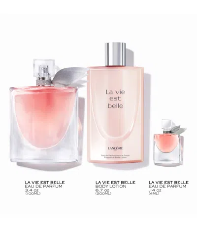 Lancôme La Vie Est Belle Limited Edition Fragrance & Body Lotion Holiday Gift Set ($238 Value) In Transparent