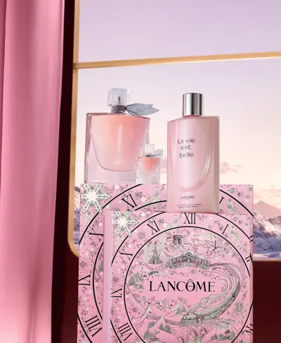 Lancôme La Vie Est Belle Limited Edition Fragrance & Body Lotion Holiday Gift Set ($238 Value) In Transparent