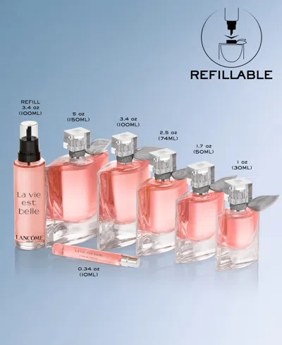 Lancôme La Vie Est Belle Limited Edition Fragrance & Body Lotion Holiday Gift Set ($238 Value) In Transparent