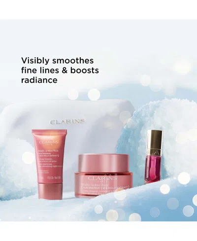 Clarins 4-pc. Multi-active Skin Care Starter Set In Transparent