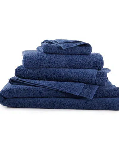 Uchino Zero Twist Bath Sheet, 39" X 63" In Purple