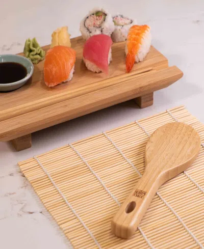 Joyce Chen Sushi Board And Sushi Roller 2-pc. In Multi