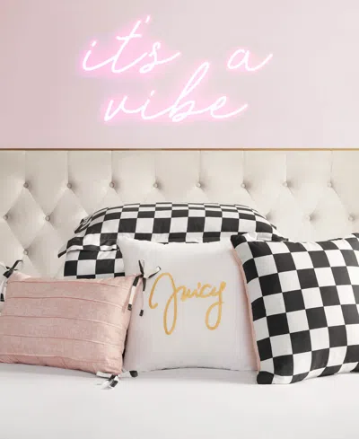 Juicy Couture Checkerboard Reversible 5-pc. Comforter Set, Twin/twin Xl In Multi