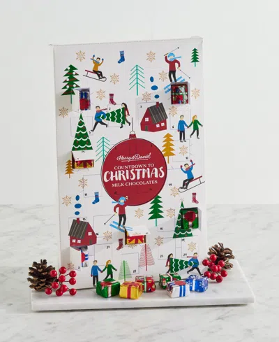 Harry & David Countdown To Christmas Milk Chocolate Advent Calendar, 24 Piece In Multi