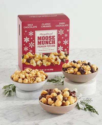 Harry & David Milk Chocolate, Dark Chocolate And Caramel Moose Munch Party Box, 30-oz. In Multi