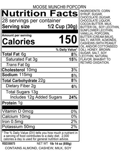 Harry & David Milk Chocolate, Dark Chocolate And Caramel Moose Munch Party Box, 30-oz. In Multi