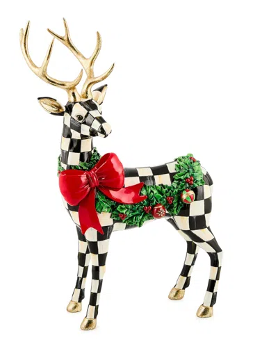 Mackenzie-childs Courtly Check Standing Deer In Multi