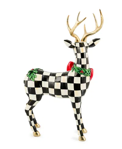 Mackenzie-childs Courtly Check Standing Deer In Multi