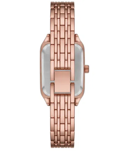 Folio Women's Quartz Three-hand Rose Gold Alloy Watch Set, 30mm