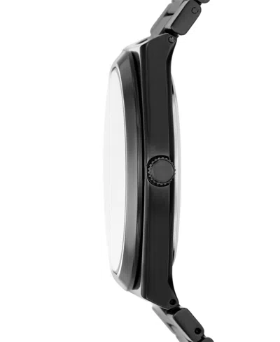 Folio Men's Quartz Three-hand Black Alloy Watch Set, 42mm In Black