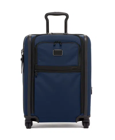 Tumi Alpha 3 Continental Dual Access 4 Wheel Carry-on Suitcase In Blue