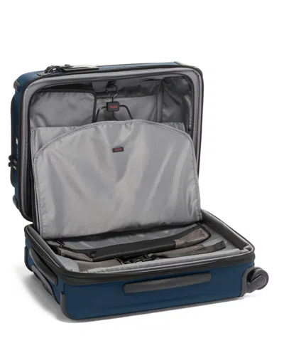 Tumi Alpha 3 Continental Dual Access 4 Wheel Carry-on Suitcase In Blue