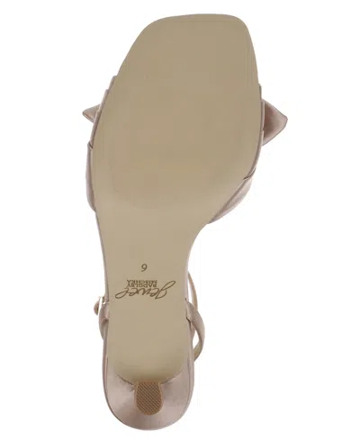 Jewel Badgley Mischka Women's Emeli Bow Square Toe Sandals In Neutral