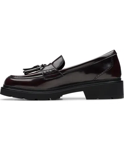 Clarks Women's Lauryl Tassel Slip-on Loafers In Brown