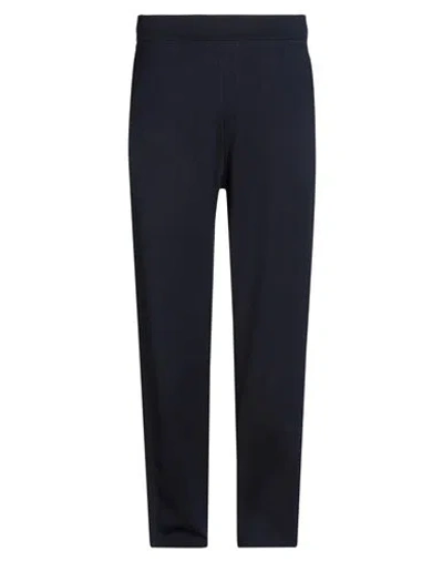Brioni Man Pants Midnight Blue Size 42 Cotton, Cashmere, Silk, Polyamide, Elastane In Blue