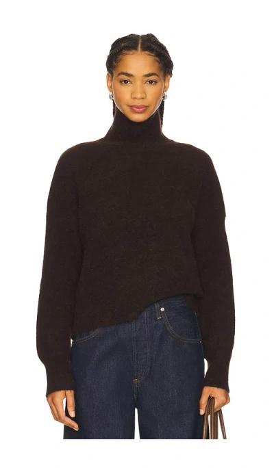 Samsoe & Samsoe Nola Turtleneck In Brown