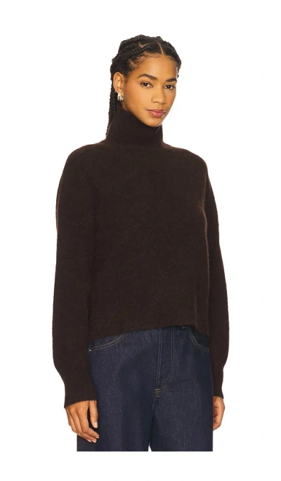 Samsoe & Samsoe Nola Turtleneck In Brown