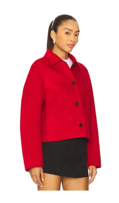 Samsoe & Samsoe Saholly Jacket In Red