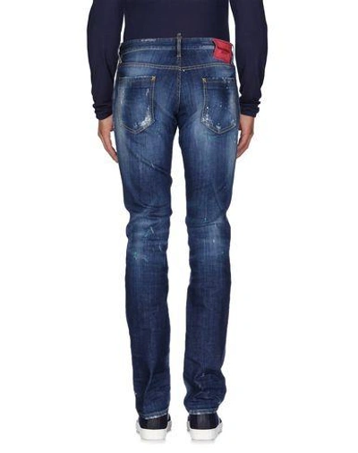 Shop Dsquared2 Denim Pants In Blue