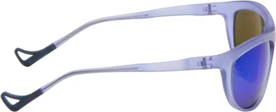 District Vision Purple Takeyoshi Altitude Master Sunglasses In Blue