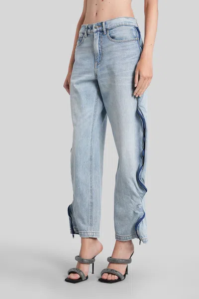 Alexander Wang Jeans In Blue Cotton In Blue