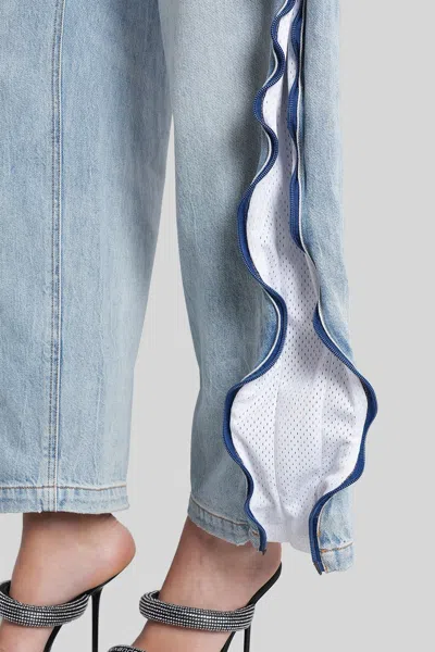 Alexander Wang Jeans In Blue Cotton In Blue