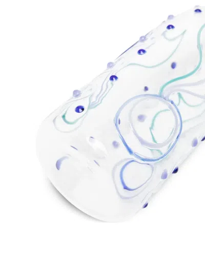 Pucci Cork-lid Glass Bottle In Transparent