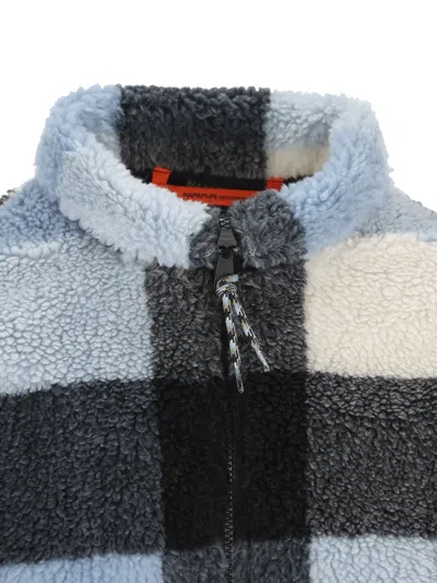 Napapijri Check Fleece Jacket In Multi