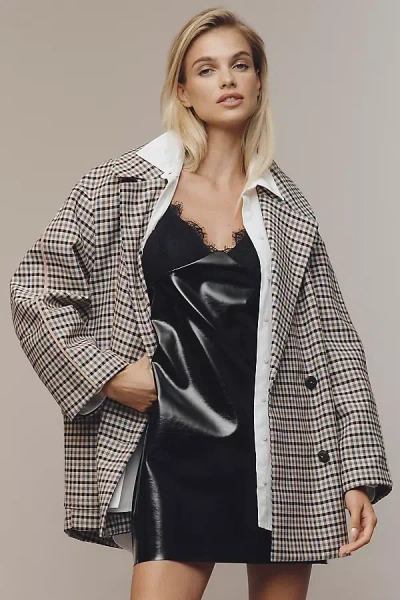 Baum Und Pferdgarten Baticia Double-breasted Coat Jacket In Multi