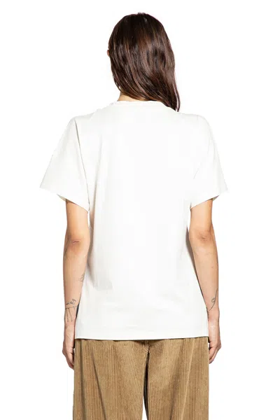 Moncler Logo Patch Cotton T-shirt In White