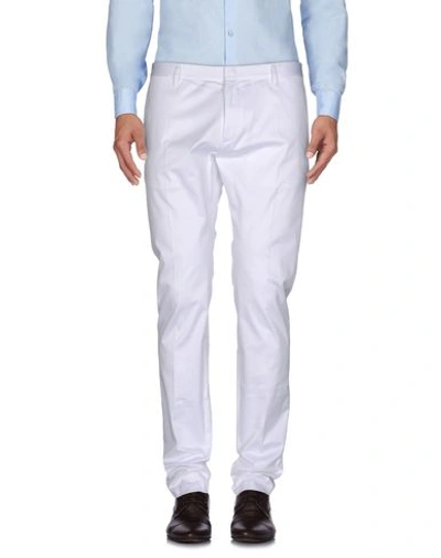 Shop Dsquared2 Casual Pants In White
