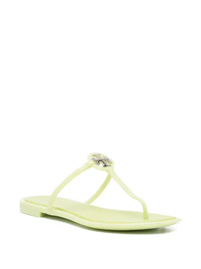 Tory Burch Mini Miller Jelly Sandal In Green