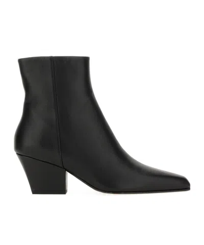 Paris Texas 50mm Bettina Leather Ankle Boots In Black