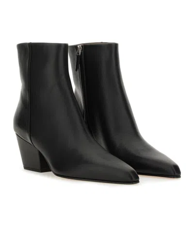 Paris Texas 50mm Bettina Leather Ankle Boots In Black