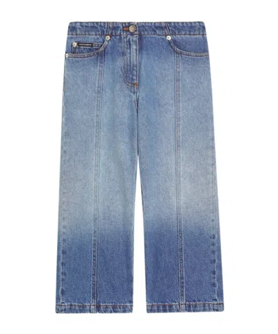 Dolce & Gabbana Cotton Jeans In Blue