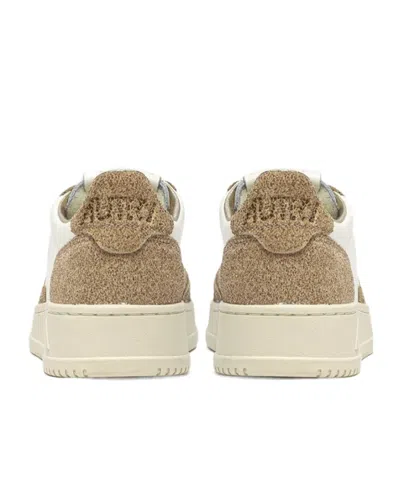 Autry "medalist Low" Sneaker In Animal Print