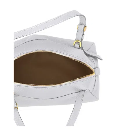 Gianni Chiarini Top-handle Zip-fastening Shoulder Bag In Gray