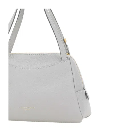 Gianni Chiarini Top-handle Zip-fastening Shoulder Bag In Gray