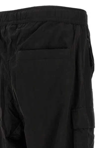 Thom Krom Belted Tapered Trousers In Black