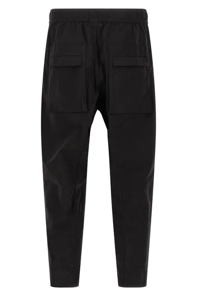 Thom Krom Belted Tapered Trousers In Black