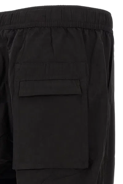 Thom Krom Belted Tapered Trousers In Black