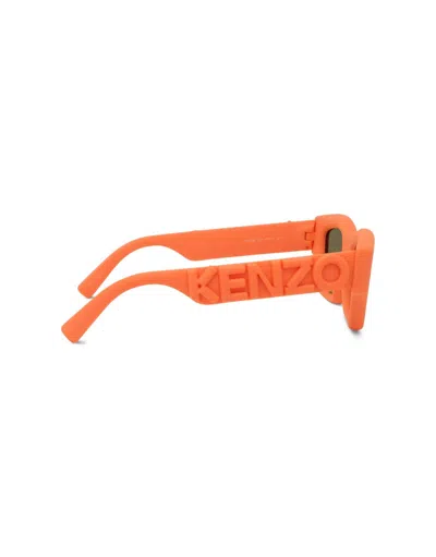 Kenzo Full Frame Sunglasses In Orange