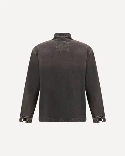 7 For All Mankind Jacket  Men Color Black In Gray