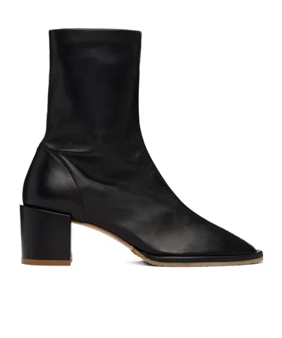 By Far Josiah Sheepskin Nappa Boots In Black