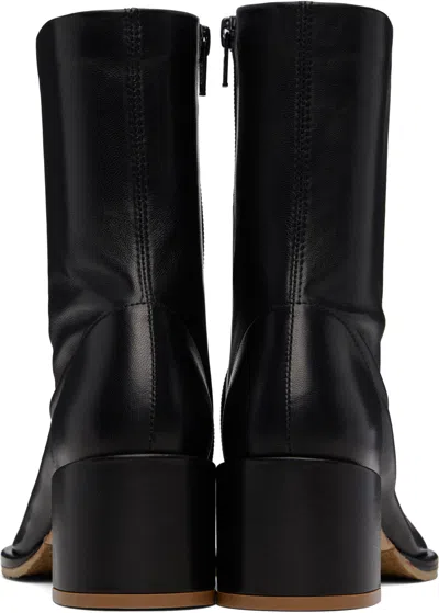 By Far Josiah Sheepskin Nappa Boots In Black