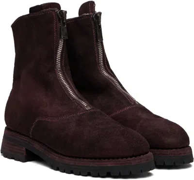 Guidi Burgundy 210wv Boots In Burgundy