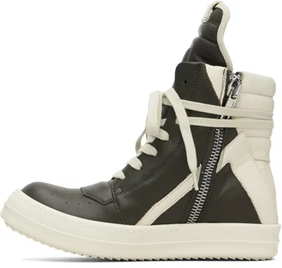Rick Owens Concordians Geobasket High-top Sneakers In Multi